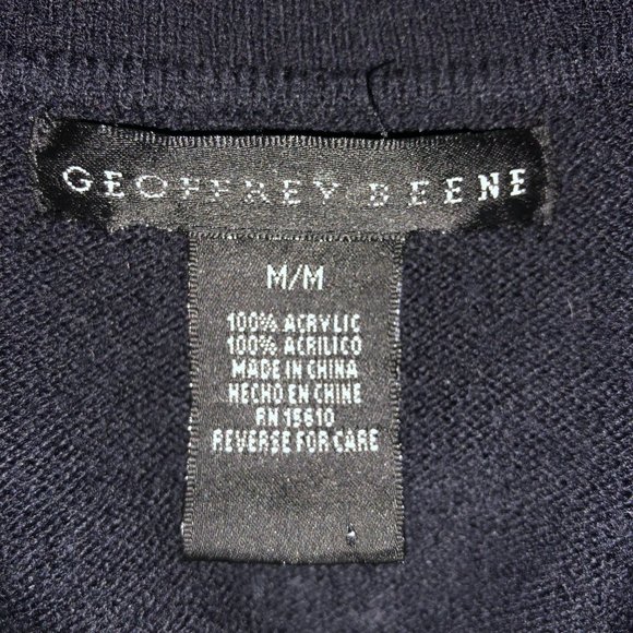 Geoffrey Beene sweater. Size M - Picture 4 of 4